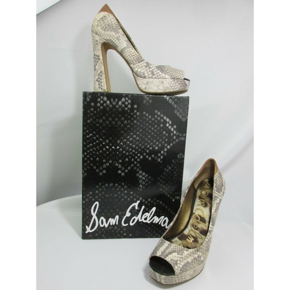 Sam Edelman Shoes - Sam Edelman "Tacoma" Peep Toe Heels